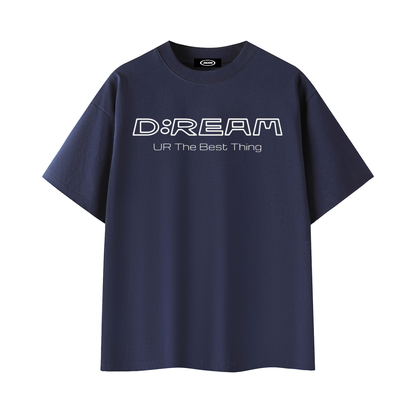 "UR The Best Thing" D:REAM Cotton Tee - Navy
