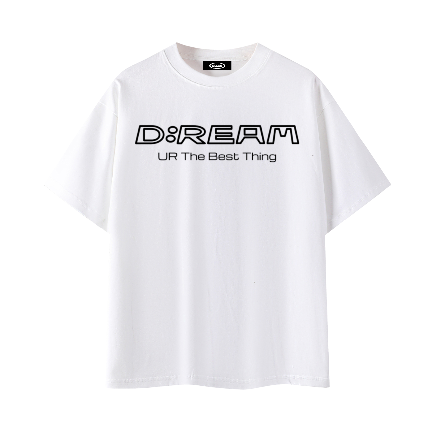 "UR The Best Thing" D:REAM Cotton Tee - White